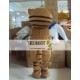 Cosplay Cartoon Plush Brown Cat Mascot Costume