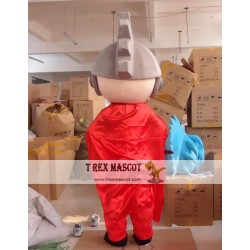 Cosplay Cartoon Superman Machine Mascot Costume