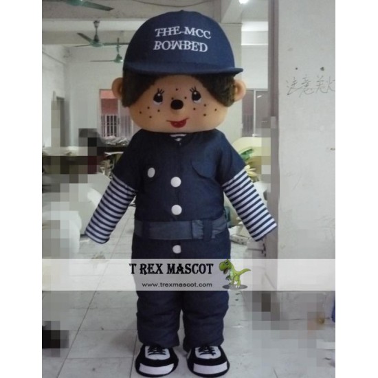 Cosplay Cartoon Little Monkey Boy Mascot Costume