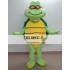 Cartoon Glasses Green Turtle Mascot Costume