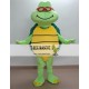 Cartoon Glasses Green Turtle Mascot Costume