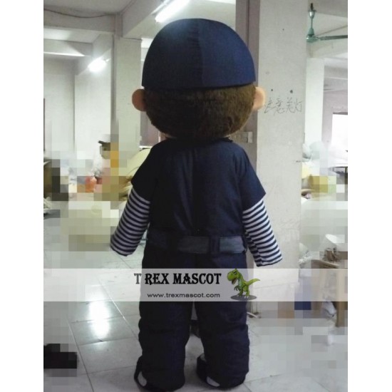 Cosplay Cartoon Little Monkey Boy Mascot Costume