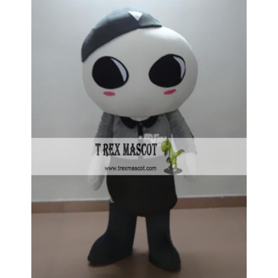 Cartoon Cosplay Big Eye Alien Mascot Costume