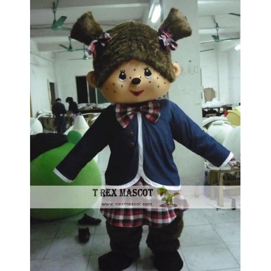 Cosplay Cartoon Little Monkey Boy Mascot Costume