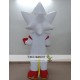 Cartoon Plush White Superman Mascot Costume