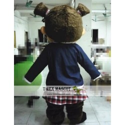 Cosplay Cartoon Little Monkey Boy Mascot Costume