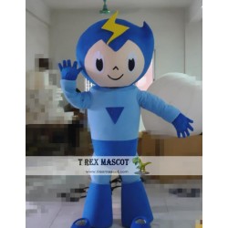 Cartoon Plush Warrior Mascot Costume