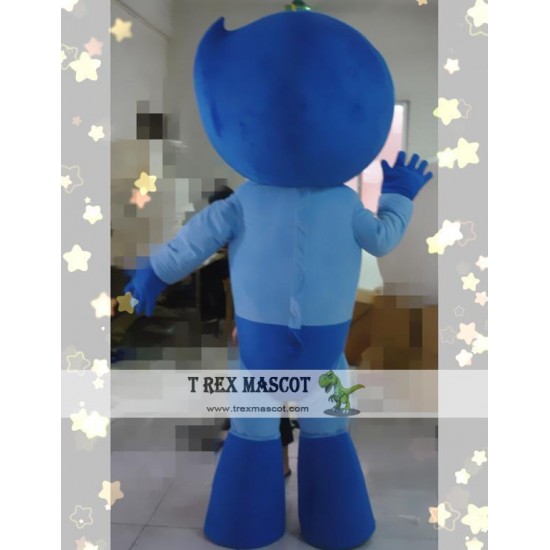 Cartoon Plush Warrior Mascot Costume