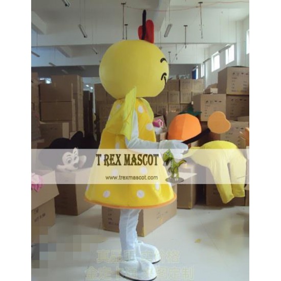 Cartoon Insect Bee Mascot Costume