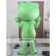 Cartoon Animal Green Frog Mascot Costume