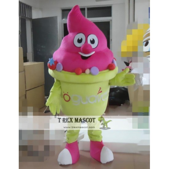 Cartoon Ice Cream Ice Cream Cone Mascot Costume