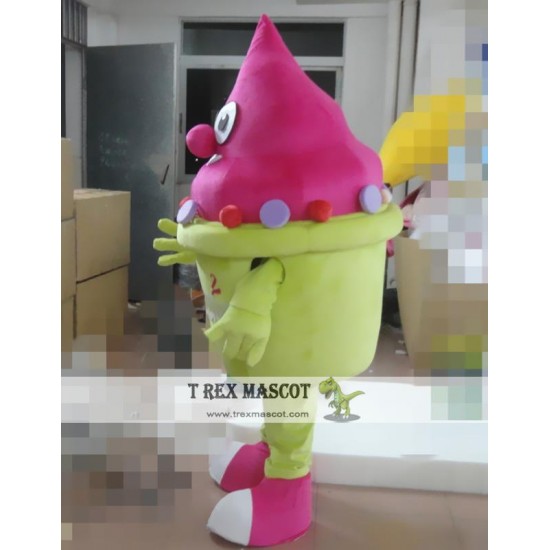 Cartoon Ice Cream Ice Cream Cone Mascot Costume