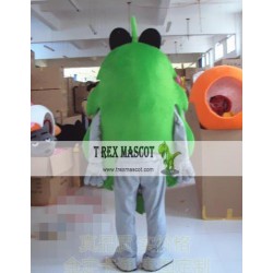 Cartoon Green Leaves Mascot Costume