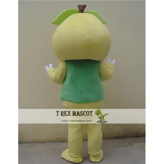 Cartoon Fruit Pear Mascot Costume