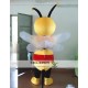 Cartoon Red Nose Bee Mascot Costume