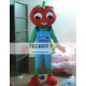 Fruit Cartoon Tomato Mascot Costume