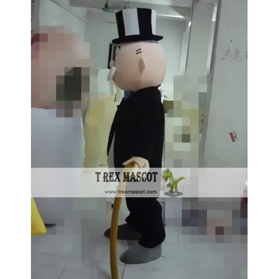 Cartoon Cosplay Grandfather Mascot Costume