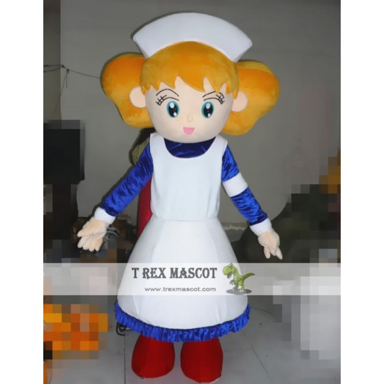 Cartoon Nurse Mascot Costume