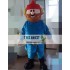 Cartoon Cosplay Bearded Russian Mascot Costume