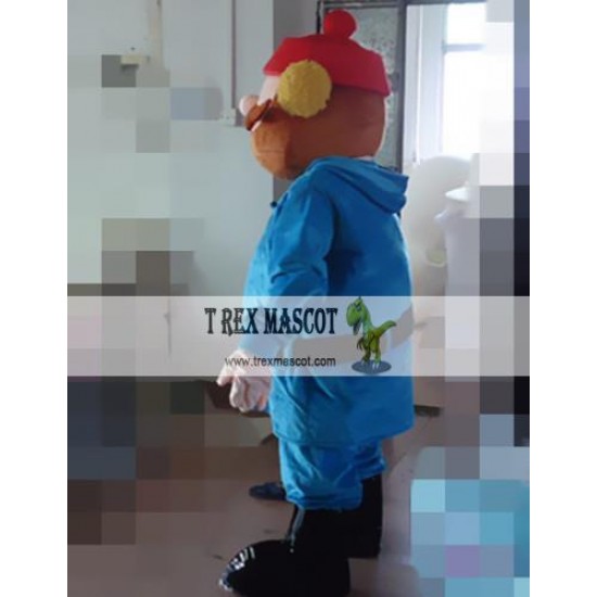 Cartoon Cosplay Bearded Russian Mascot Costume