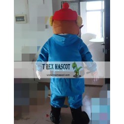 Cartoon Cosplay Bearded Russian Mascot Costume