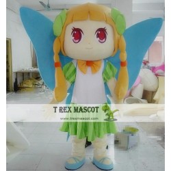 Cartoon Angel Girl Mascot Costume