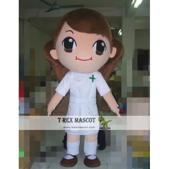 Cartoon Nurse Mascot Costume