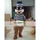 Animal Cartoon High Hat Squirrel Mascot Costume