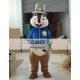 Animal Cartoon High Hat Squirrel Mascot Costume