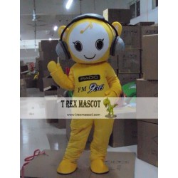 Cosplay Cartoon Music Mascot Costume