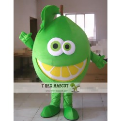 Cartoon Animal Green Lemon Mascot Costume