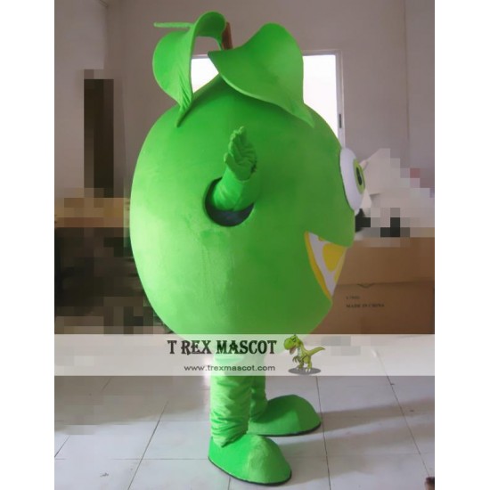 Cartoon Animal Green Lemon Mascot Costume