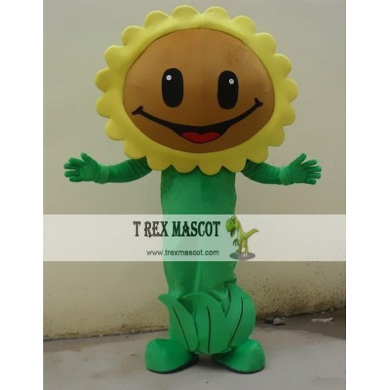 Cosplay Cartoon Sunflower Mascot Costume