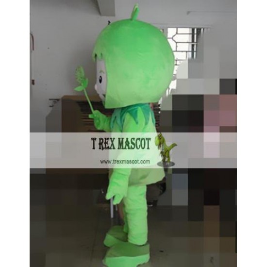 Cartoon Plant Girl Mascot Costume