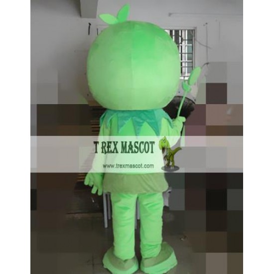 Cartoon Plant Girl Mascot Costume