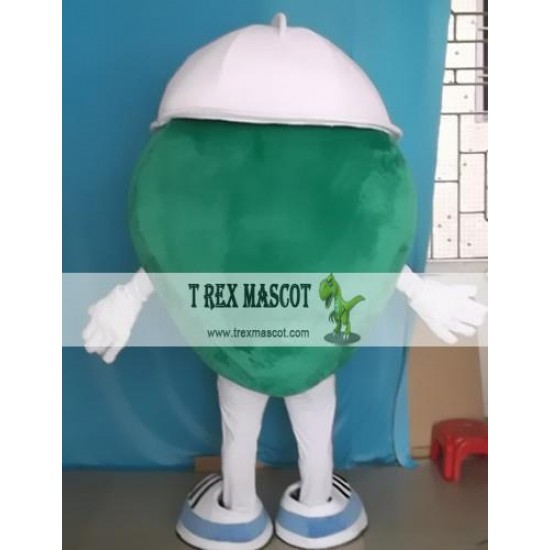 Cartoon Plant Green Leaves Mascot Costume