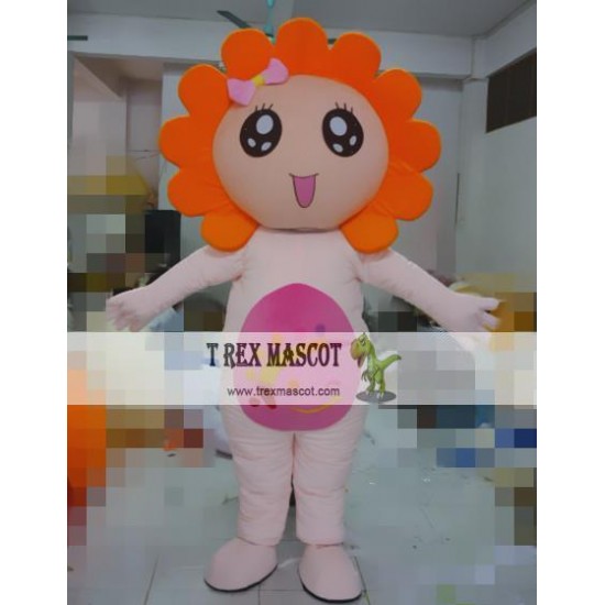 Cosplay Cartoon Sunflower Mascot Costume