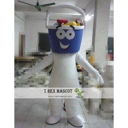 Cartoon Tool Bucket Mascot Costume