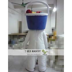 Cartoon Tool Bucket Mascot Costume