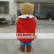 Cartoon Cosplay Bear Prince Mascot Costume