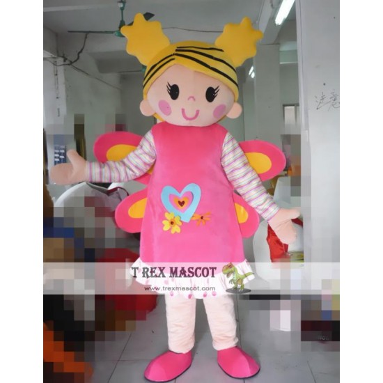 Kindergarten Cartoon Angel Mascot Costume