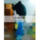 Cartoon Cloak Boy Mascot Costume