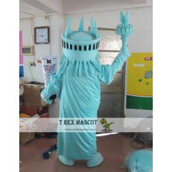 Cartoon Goddess Of Freedom Mascot Costume