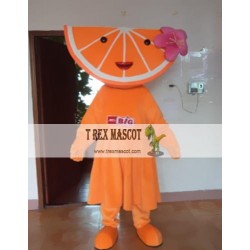 Supermarket Promotion Orange Mascot Costume