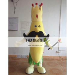 Cartoon Cosplay Fruit Banana King Mascot Costume