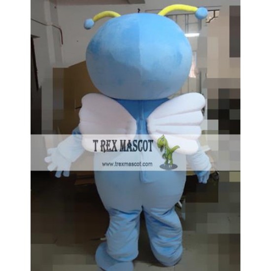 Cosplay Cartoon Blue Bee Mascot Costume