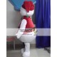 Cartoon Christmas Snowman Mascot Costume