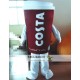 Cosplay Cartoon Coffee Mascot Costume