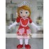 Cartoon Princess Mascot Costume