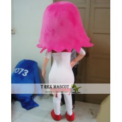 Cartoon Beauty Sexy Nurse Mascot Costume